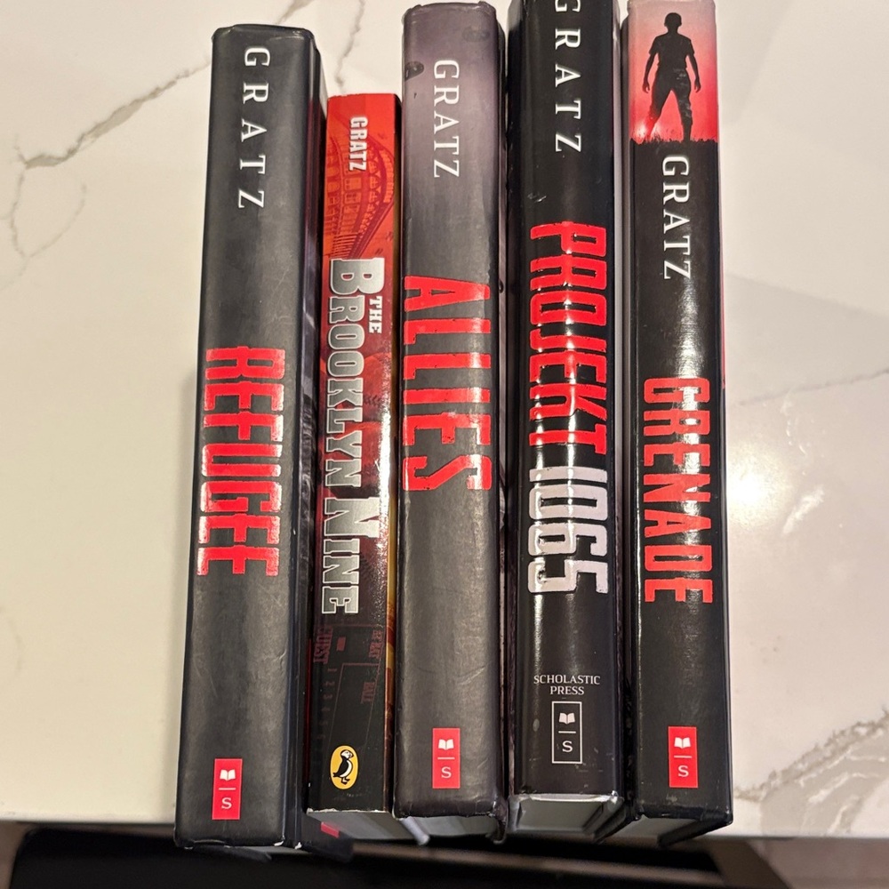 Alan Gratz Books (5 total).